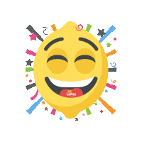 Party Smile Sticker by Citricos La Paz