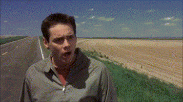 Movie gif. Jim Carrey as Lloyd in Dumb and Dumber standing on the side of a road, annoyed, shouting, "Oh, well, pardon me Mr Perfect! I guess I forgot that you never ever make a mistake."