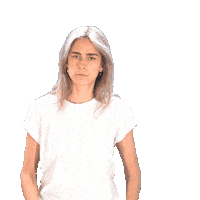 Wait What Girl Sticker