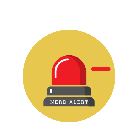 carfen giphyupload nerd geek smart Sticker