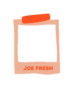 Film Orange Sticker by Joe Fresh