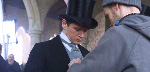 top hat GIF