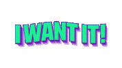 Want It Sticker by CJ ONSTYLE