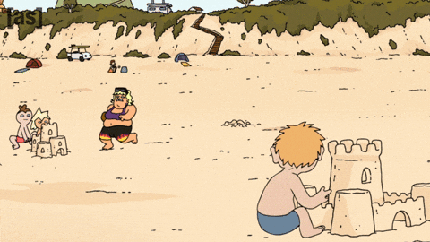 Beach Day Yolo GIF by Adult Swim