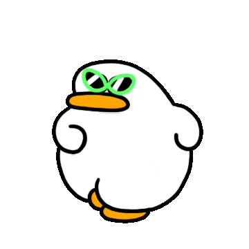 Duck Sticker