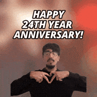 Happy 24Th Anniversary GIF