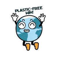World Earth Sticker by breakfreefromplastic