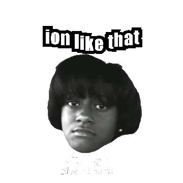 HungryHomegirl ion like that homegirl disapproved Sticker