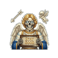 Halloween Angel Sticker