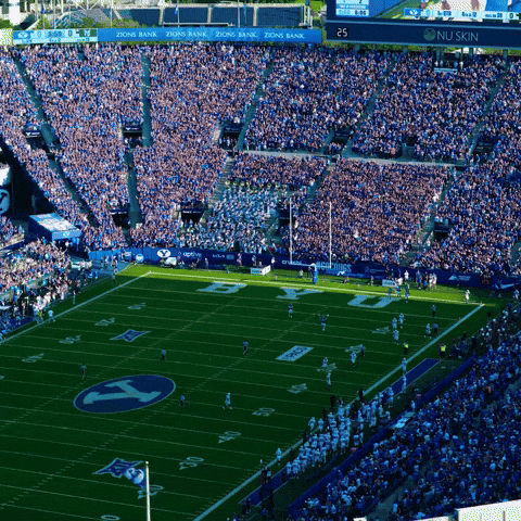 Byu Football GIF by BYU Cougars