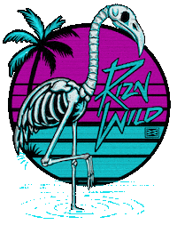 Party Summer Sticker by RIZNWILD