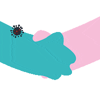 Corona Virus Sticker by nhiskorea