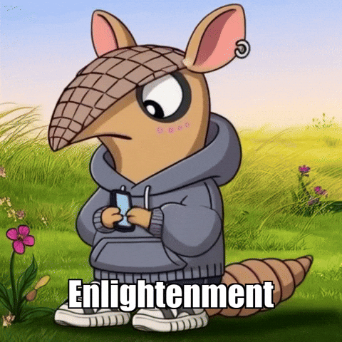 Self-Preservation Wisdom GIF by Chillo Dillo