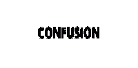 confused glitch Sticker by LOSE.GAIN