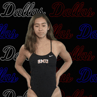 Swim Swimming GIF by SMU Mustangs