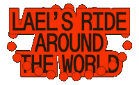 Around The World Orange Sticker by Rapha