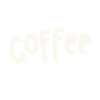 Jessicaldifap coffee text flower doodle Sticker