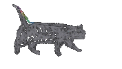 Cat Rainbow Sticker