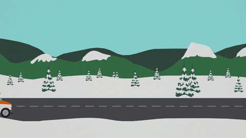 winter driving GIF by South Park 