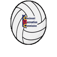 CincyRec volleyball cincinnati recreation cincy Sticker