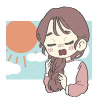 nashicogf girl good morning morning breakfast Sticker