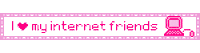 Pixel Pink Sticker