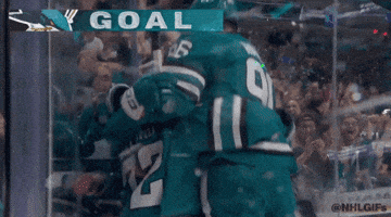 Happy San Jose Sharks GIF by NHL