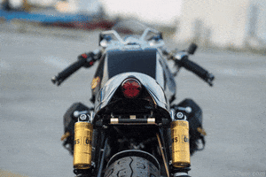 trydeal cafe motorbike racer cafe racer GIF