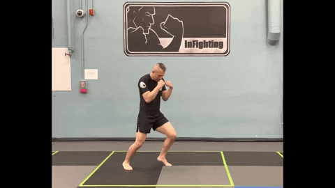 ritchieyip giphygifmaker boxing kickboxing shuffle jab GIF
