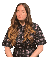 abbie_mccarthy attitude sass dirt off your shoulder dust shoulder Sticker