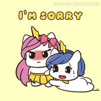Im Sorry Forgive Me GIF by Brave Unicorn