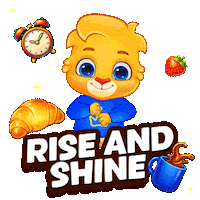 Good Morning Sticker by Lucas and Friends by RV AppStudios