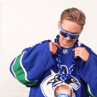 Kevin Lankinen Sport GIF by Vancouver Canucks