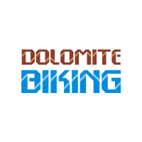 Dolomitebiking bike mtb biking dolomites Sticker
