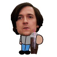 Gulp Bighead Sticker by Silicon Valley