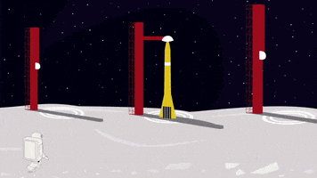 Moon Rocket GIF by Space Court Foundation