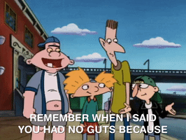 hey arnold nicksplat GIF