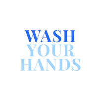 Stay Safe Clean Hands Sticker by Refinery29