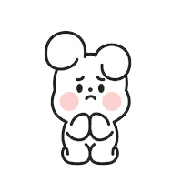 Sorry Puppy Sticker