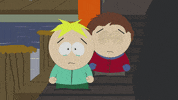 sad butters stotch GIF by South Park 