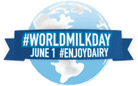 Worldmilkday Enjoydairy Sticker