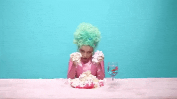 Pigging Out Whipped Cream GIF by Doja Cat