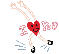 I Love You Sticker by anastrumpf