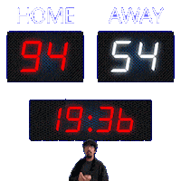 54 Away Sticker