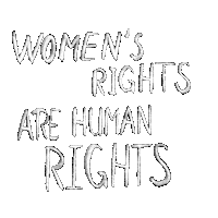 Human Rights Women Sticker by Freedom Club Hungary