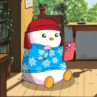 Heart Text GIF by Pudgy Penguins