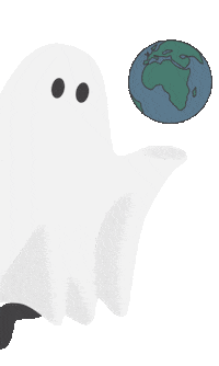 Halloween Floating Sticker by Oly Sheet