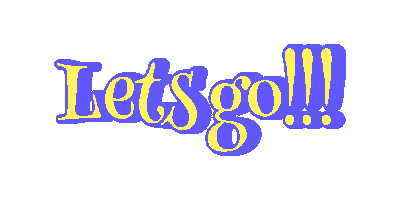 Lets Go Sticker
