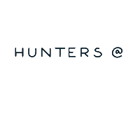 HUNTER_Agency hi work marketing working Sticker