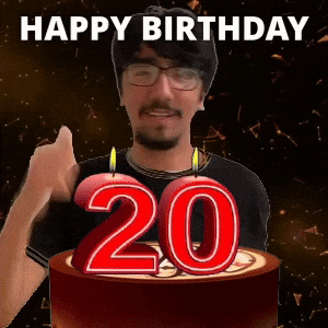 Happy 20th Birthday